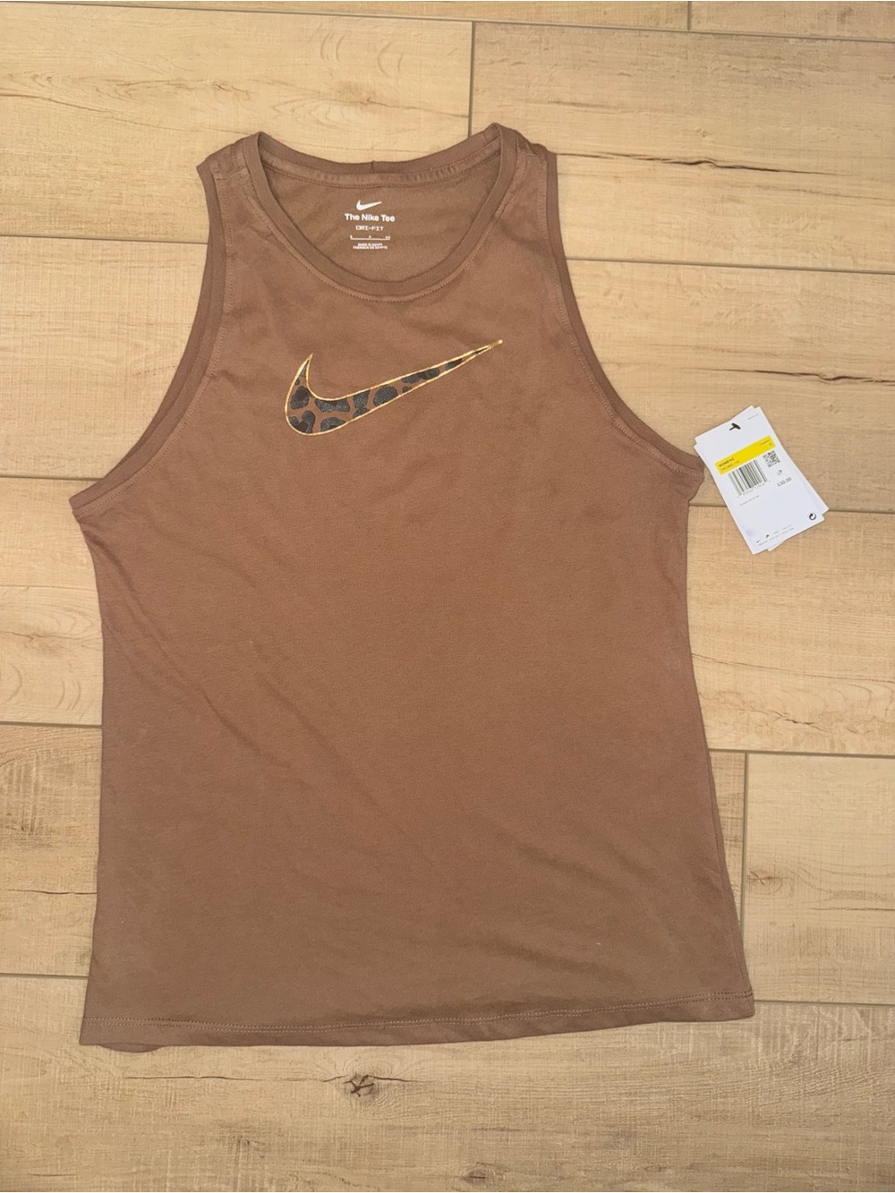 Nike Tan/Brown Women's Training Tank Top